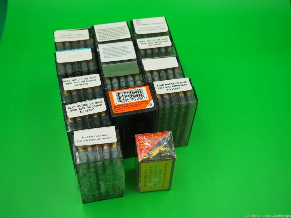 Vintage Highly Collectible ELEY 22LR Ammo LOT 14 factory sealed boxes  -img-5
