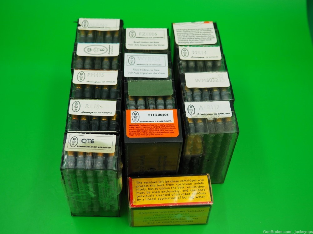 Vintage Highly Collectible ELEY 22LR Ammo LOT 14 factory sealed boxes  -img-7