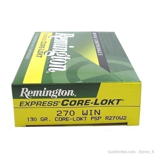 20rds Remington Core-Lokt™ .270 WIN 130gr PSP R270W2 + FAST SHIPPING-img-1