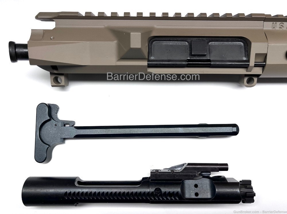Complete AR-15 16" 6.5 Grendel Flat Dark Earth Upper w/ 15" Slim M-Lok Hand-img-1