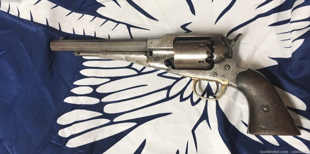 Remington New Model Army Revolver .44 caliber 1863 Civil War-img-8