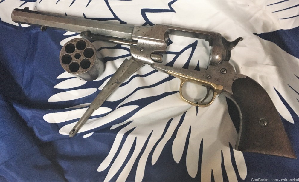 Remington New Model Army Revolver .44 caliber 1863 Civil War-img-9