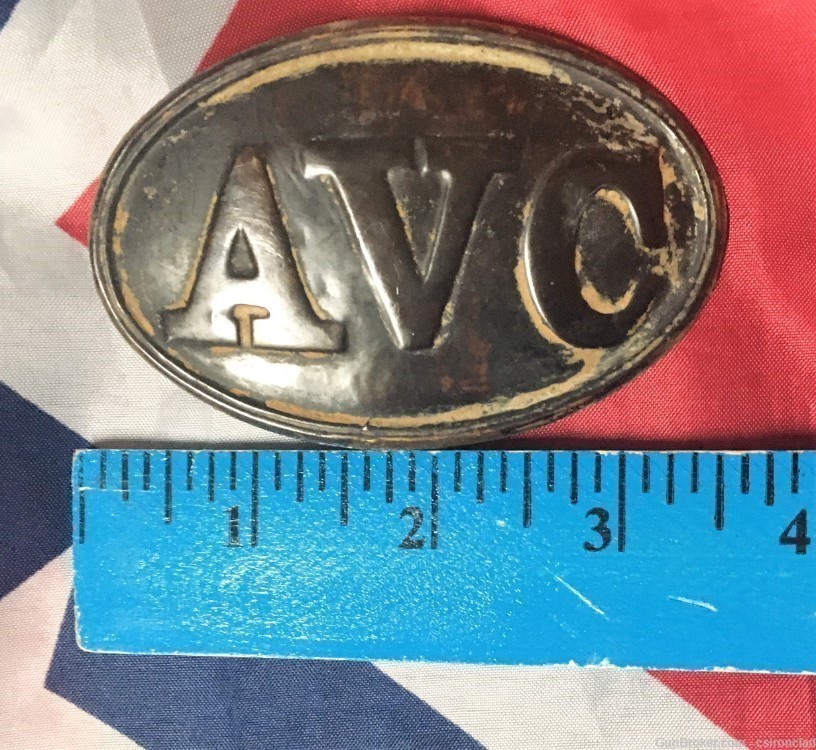 Confederate Alabama Volunteer Corps belt plate, Civil War -img-4