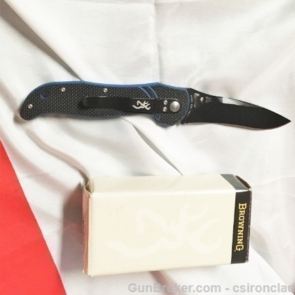 Browning White River Knife 698, made in Italy-img-0