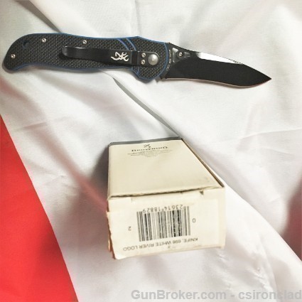 Browning White River Knife 698, made in Italy-img-1