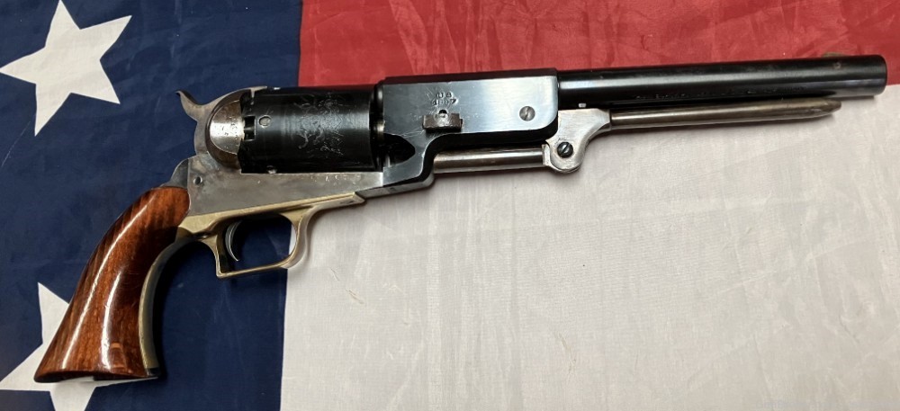 Walker Revolver Model 1847 early reproduction shooter cap  & ball Civil War-img-7