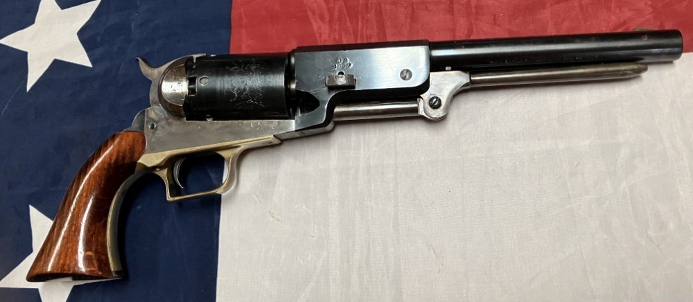 Walker Revolver Model 1847 early reproduction shooter cap  & ball Civil War-img-1