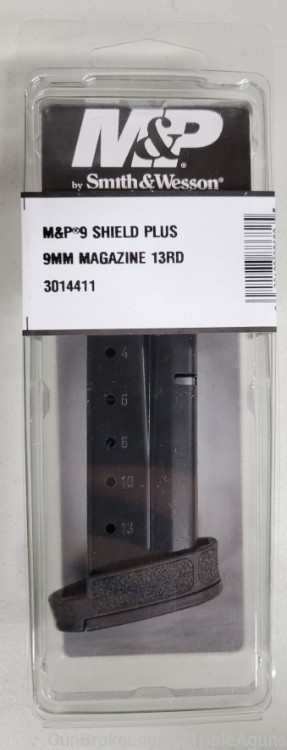 Smith & Wesson Shield Plus 9mm 13rd factory magazine 3014411-img-0