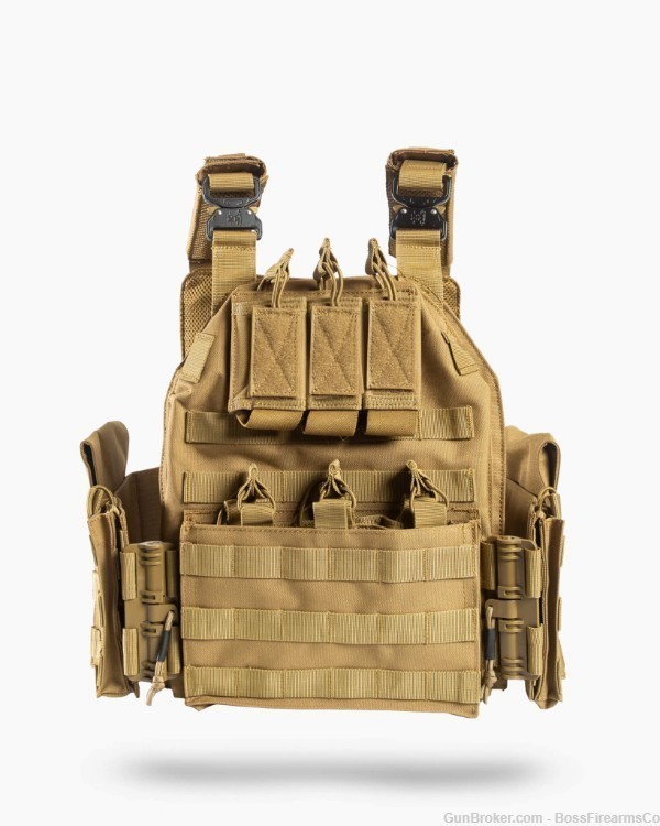 Guard Dog Body Armor Sheppard Quick Release FDE Plate Carrier SHEPPARD-FDE-img-0