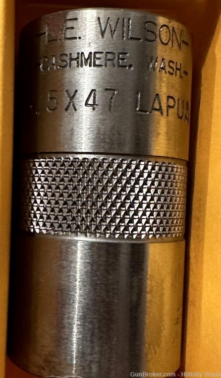 Forster 6.5 x 47 Lapua Full Length Sizing Die & LE Wilson Case Guage -img-1