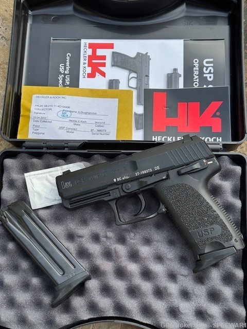 H&K USP 9MM COMPACT CONSECUTIVE SN ALL GERMAN MADE AND ASSEMBLED-img-16
