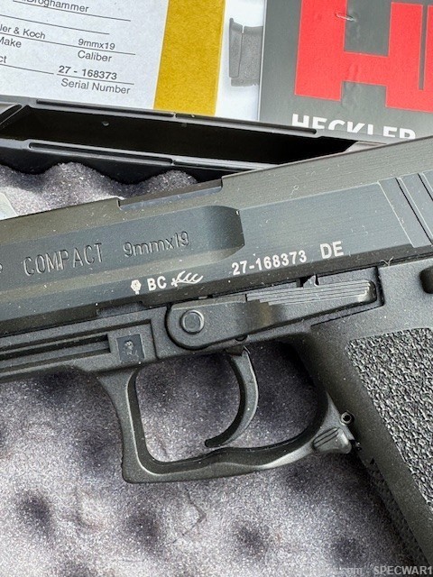 H&K USP 9MM COMPACT CONSECUTIVE SN ALL GERMAN MADE AND ASSEMBLED-img-19