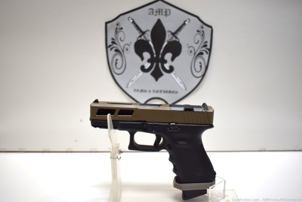 CUSTOM Glock G19 Gen 3 with RMR cut, OPTIC READY, mag well, & ext. mag-img-0