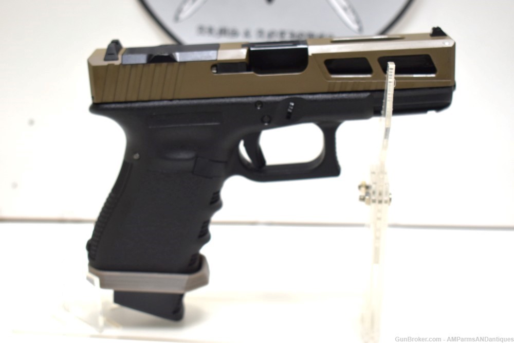 CUSTOM Glock G19 Gen 3 with RMR cut, OPTIC READY, mag well, & ext. mag-img-9