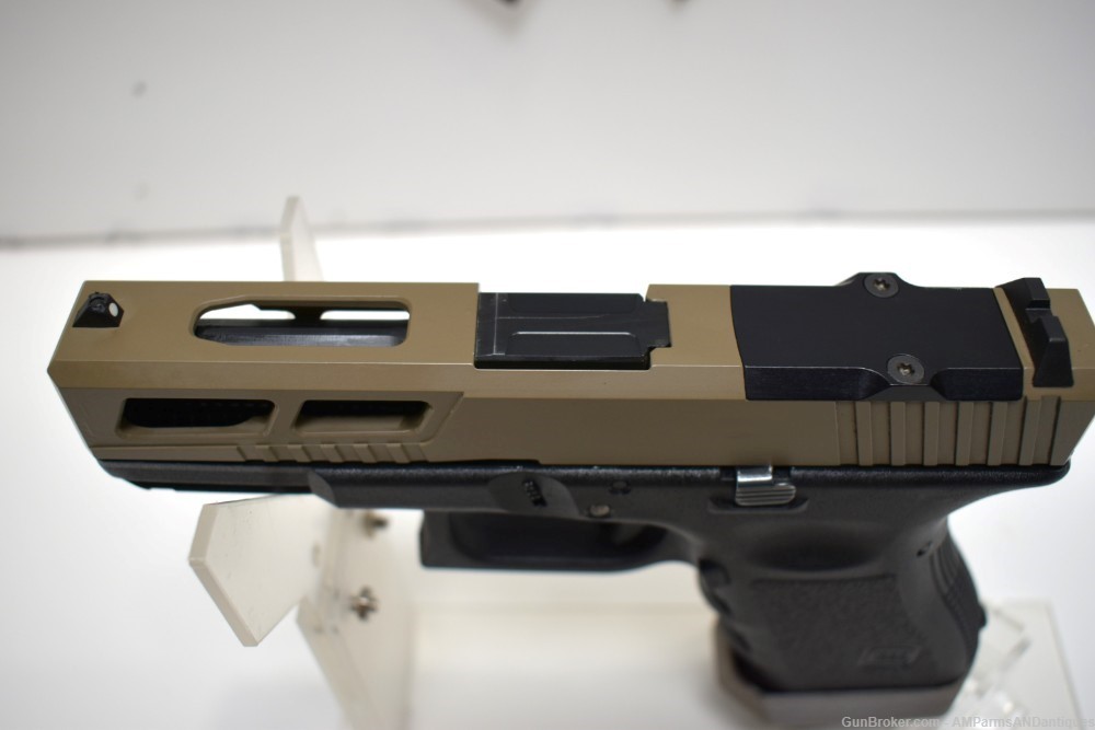 CUSTOM Glock G19 Gen 3 with RMR cut, OPTIC READY, mag well, & ext. mag-img-2