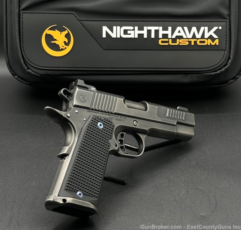 Nighthawk Custom 9mm Delegate - Smoke Nitride / Blacked Out Finish -img-1