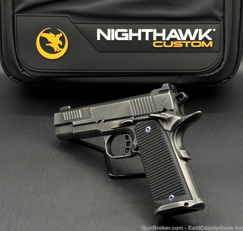 Nighthawk Custom 9mm Delegate - Smoke Nitride / Blacked Out Finish -img-2