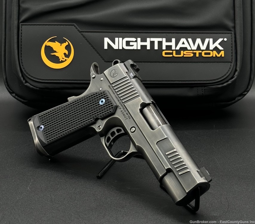 Nighthawk Custom 9mm Delegate - Smoke Nitride / Blacked Out Finish -img-0