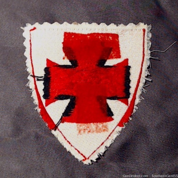 WW2 German DRKB Cloth Armband Patch -img-1