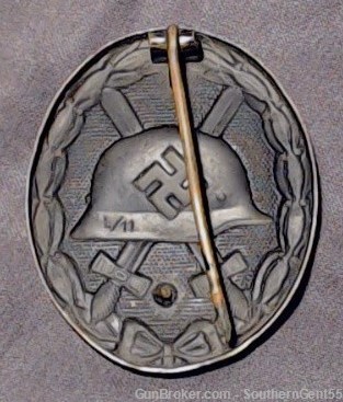 WW2 German Wound Badge in Black L/11-img-1