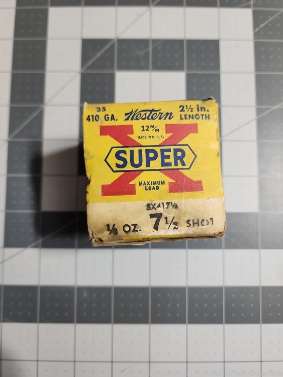 Vintage Western Super-X .410, Full Box, 2-1/2in -img-0