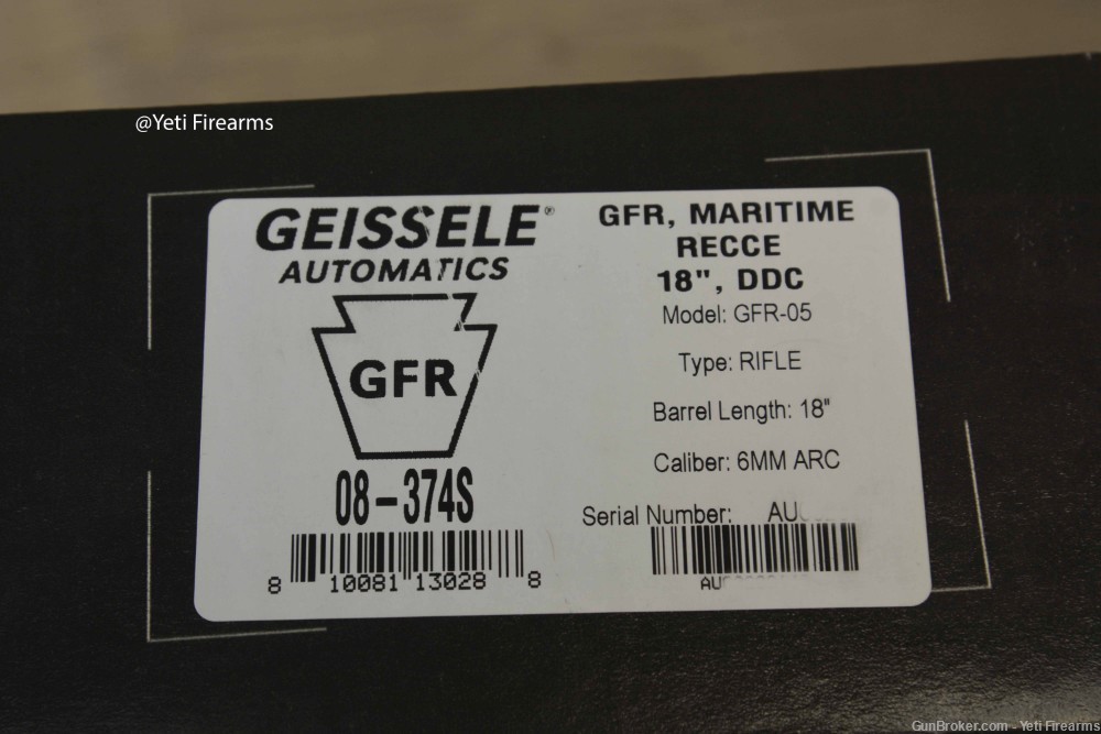 Geissele GFR 6mm ARC Maritime Reconnaissance 18” DDC 08-374S No CC Fee AR-img-12