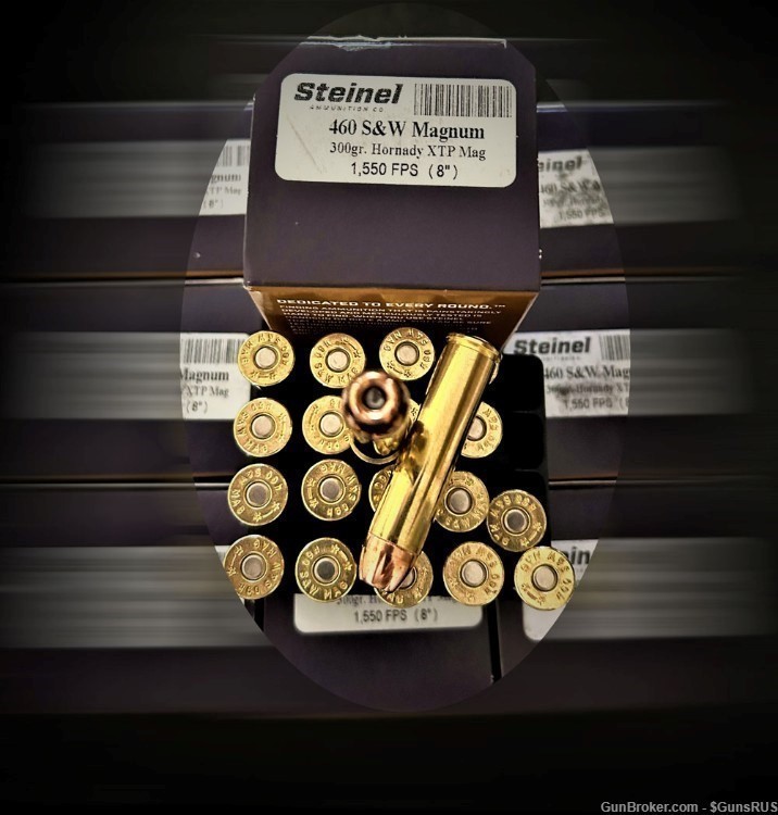 460 S&W Magnum eXtreme Terminal Performance (XTP) 300 GRAIN JHP 20 Rounds-img-1