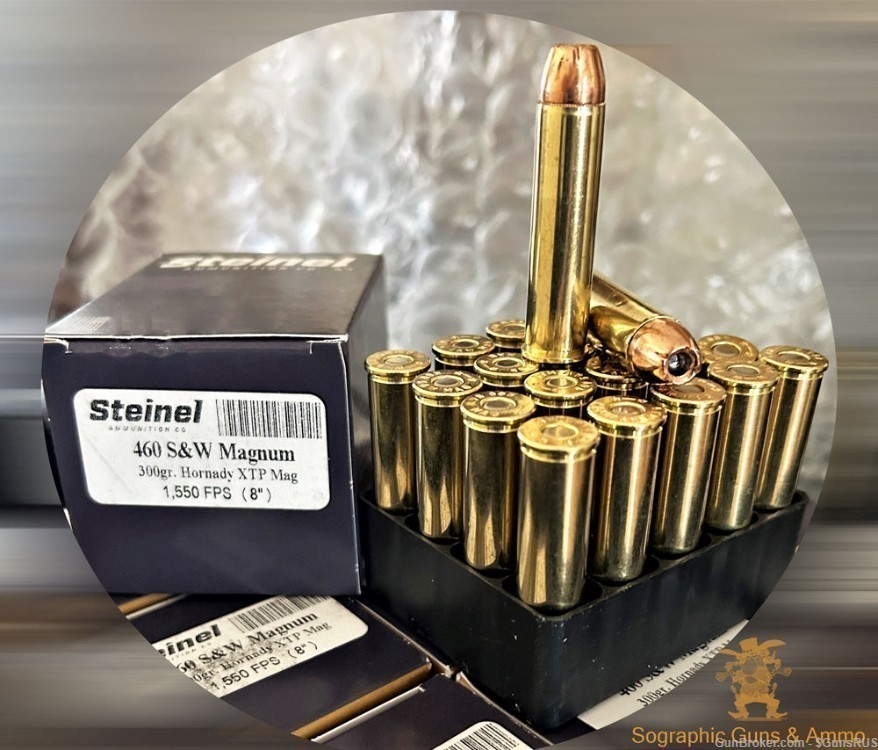 460 S&W Magnum eXtreme Terminal Performance (XTP) 300 GRAIN JHP 20 Rounds-img-0