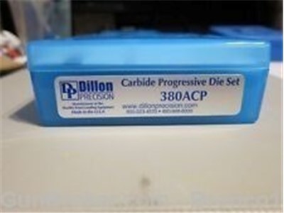 Dillon 14401 .380 Carbide Pistol Die Set - New never used -  In box