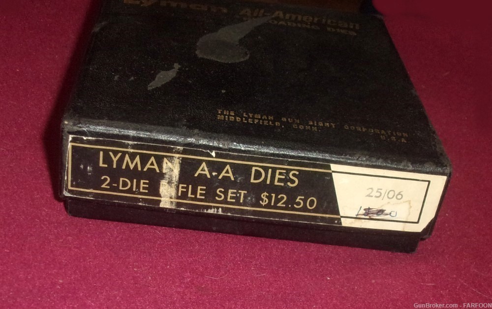 LYMAN 25/06 RELOADING DIES-img-3