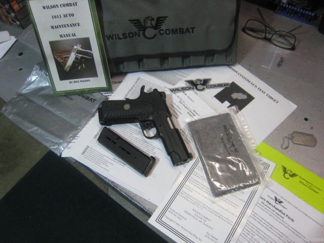 Wilson Combat Professional .45 Excellent Condition Case and 2 8rd Mags-img-17