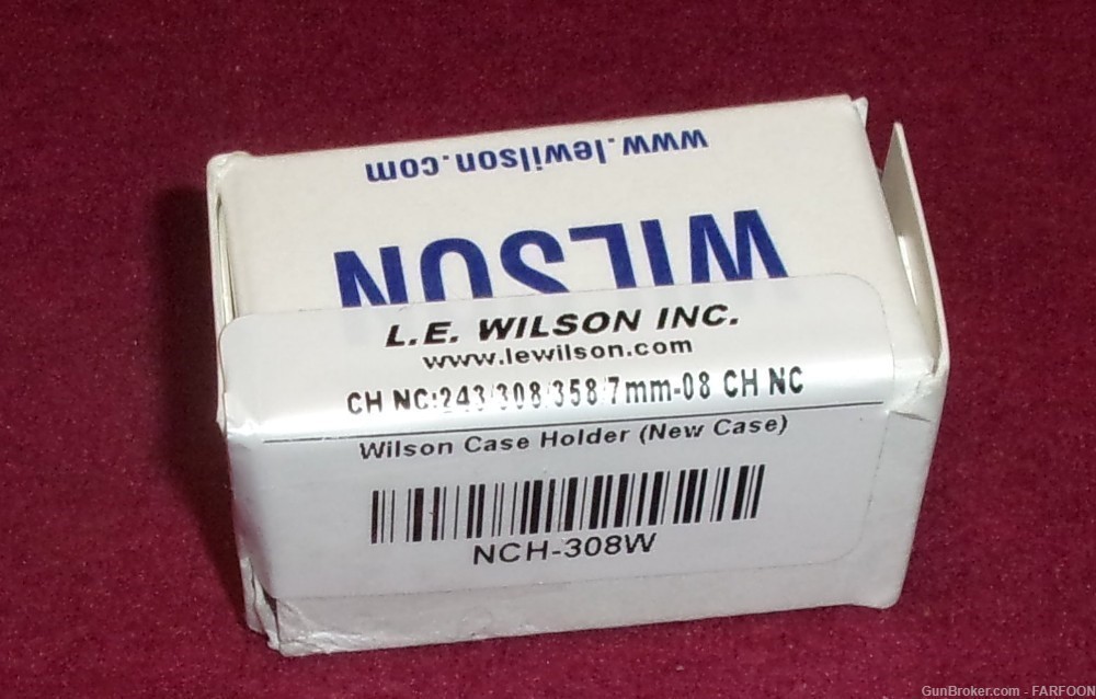 L.E. WILSON CH NC: 243/308/358/7MM-08 CASE HOLDER (NIB)-img-0