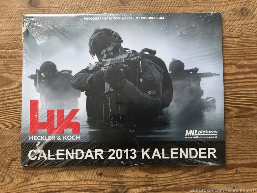 Unicorn HK 2013 Calendar Error Only Few Known Like Backwards Bullet Heckler-img-0