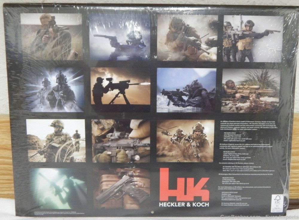 Unicorn HK 2013 Calendar Error Only Few Known Like Backwards Bullet Heckler-img-9