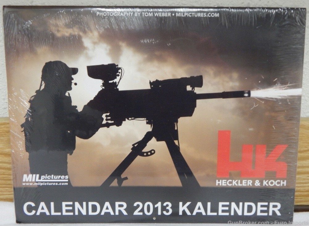 Unicorn HK 2013 Calendar Error Only Few Known Like Backwards Bullet Heckler-img-8