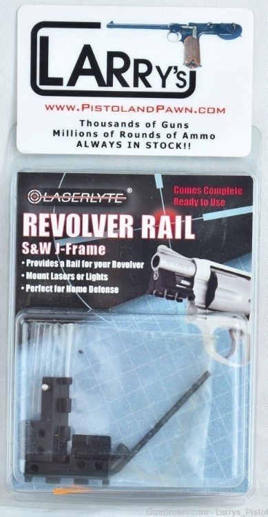 LaserLyte S&W J-Frame Revolver Rail - NOS-img-0