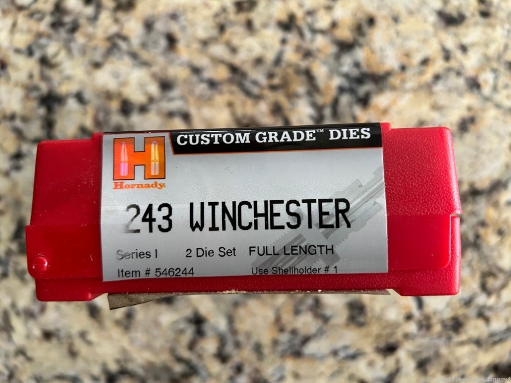 Hornady 243 Winchester 2 Die Set-img-0
