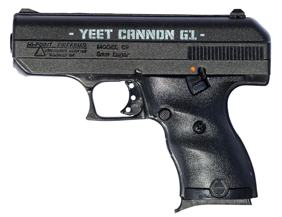 Hi-Point Yeet Cannon G1 9mm Luger Caliber with 3.50 , 8+1 Capacity-img-0