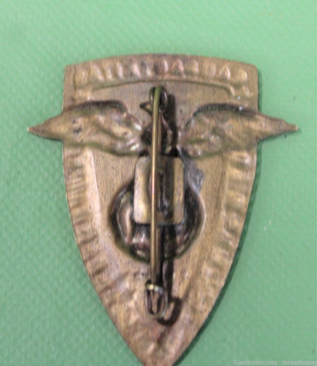 German WWII 1931 Gold AH – Bewegung Parteitag Badge 2K-img-1