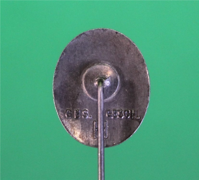 German World War II DDAC Automobile Club Enameled Eagle Stick Pin 4C-img-1