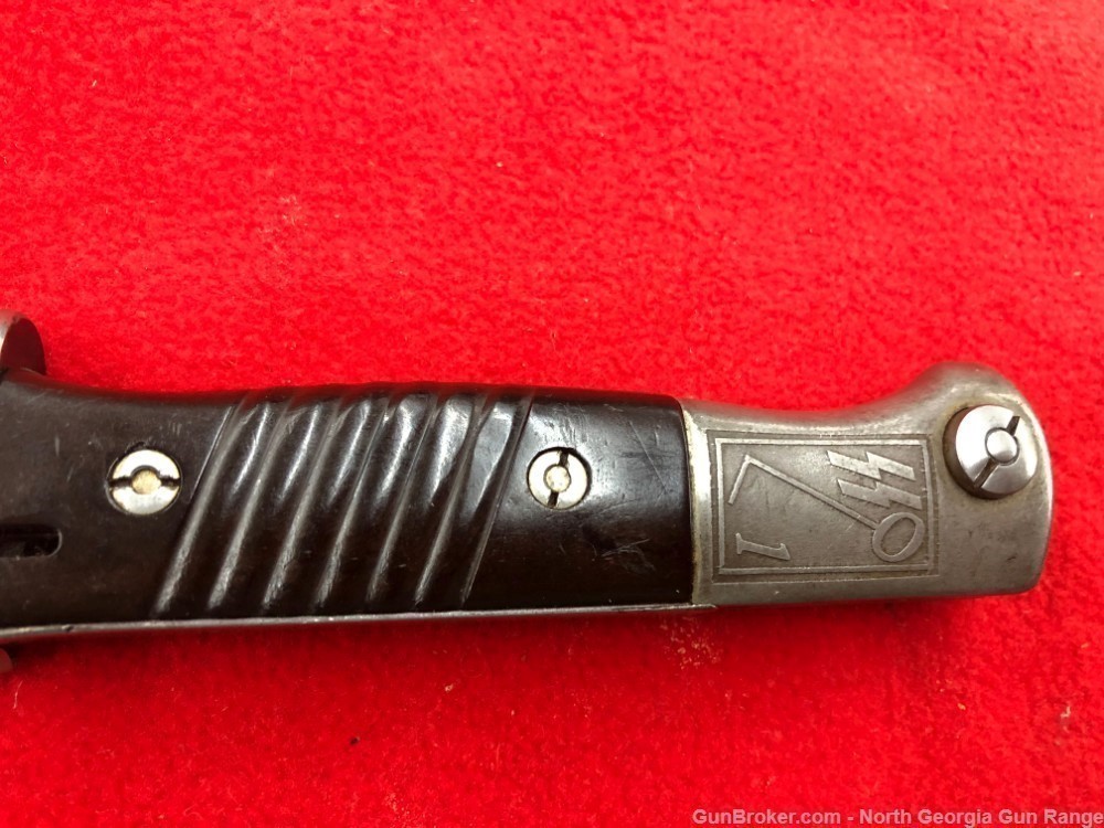 WWII, K98 German Bayonet, with later engraved blade-img-8