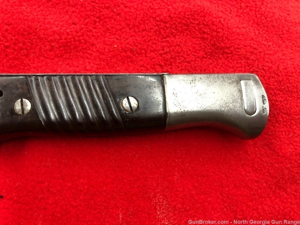 WWII, K98 German Bayonet, with later engraved blade-img-6