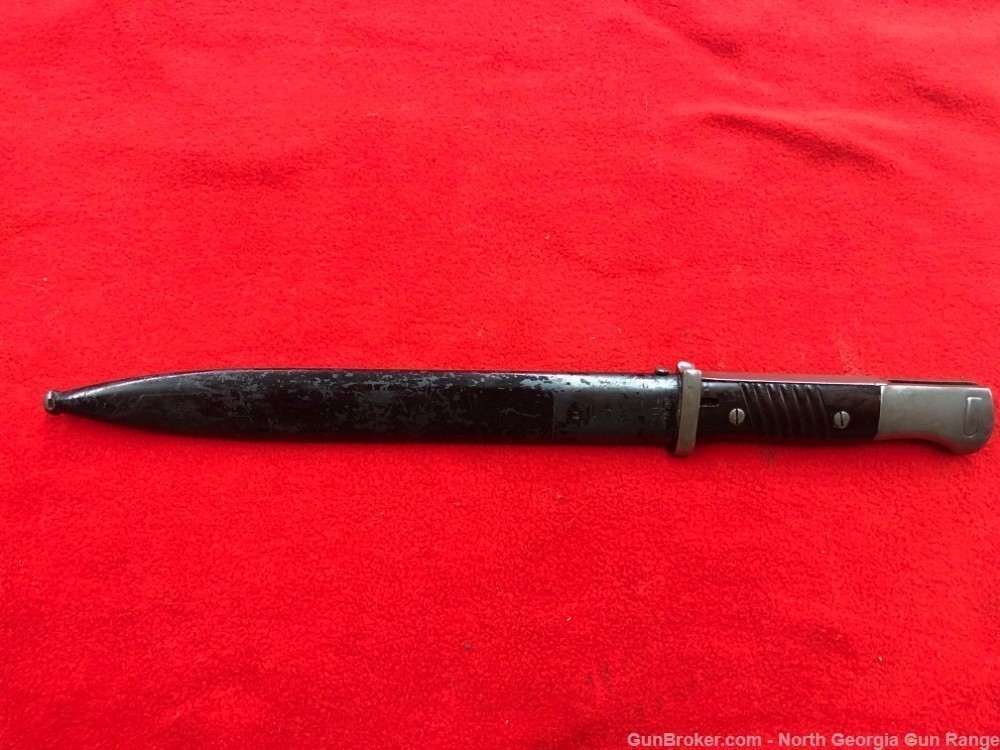 WWII, K98 German Bayonet, with later engraved blade-img-21
