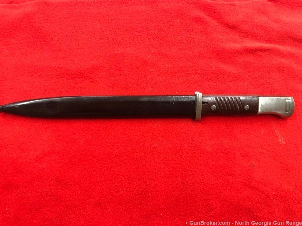 WWII,   German Bayonet, with later engraved blade-img-14