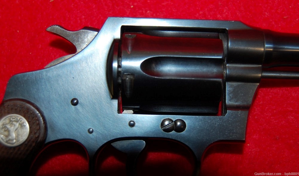 Colt Police Positive Revolver in 38 Special 1937 98%-img-9