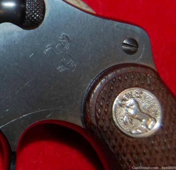 Colt Police Positive Revolver in 38 Special 1937 98%-img-6