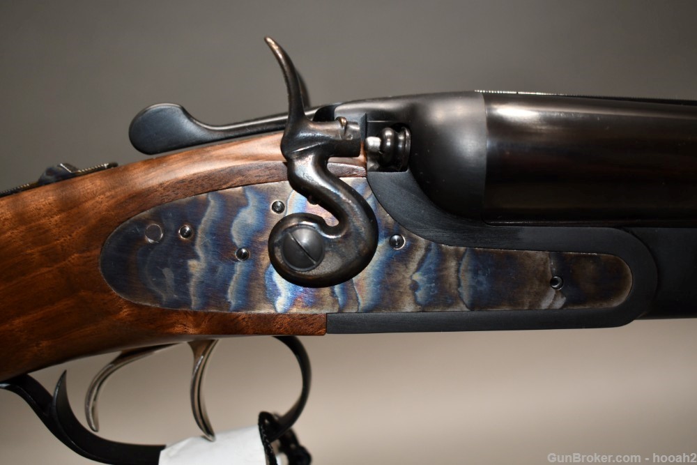 Excellent Davidsons Exclusive Pietta Model 1878 SxS Coach Gun 3" 12 G-img-5