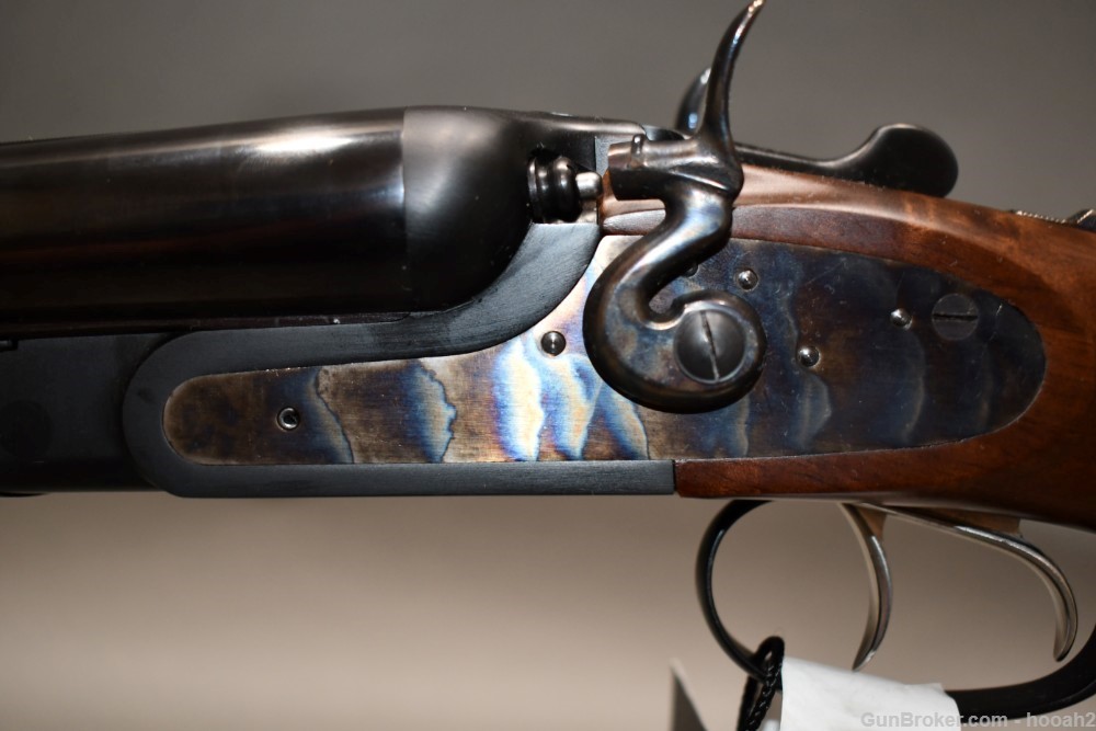 Excellent Davidsons Exclusive Pietta Model 1878 SxS Coach Gun 3" 12 G-img-13