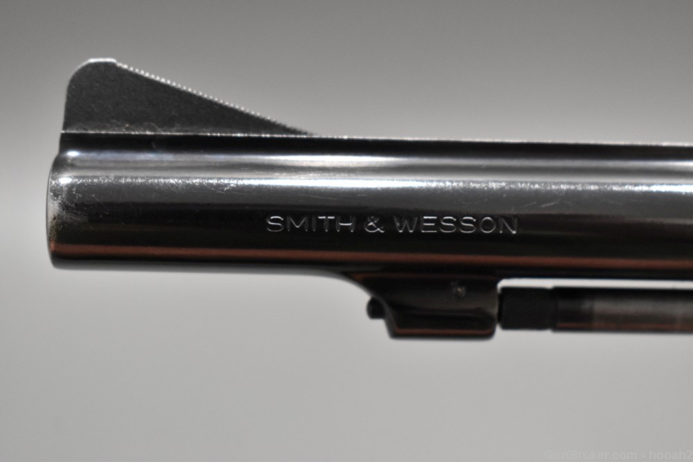 Smith & Wesson Model 34-1 Double Action Revolver 4" Blued 22 LR 1975-img-14