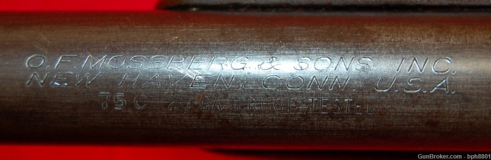 Mossberg Model 75C Single Shot Bolt Shotgun in 20 Gauge 2 3/4" C&R -img-2